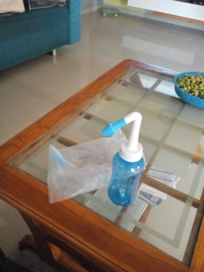 Neti Pot for Sinus Cleaning | BPA-Free Nose Wash Cleaner for Adults & Kids